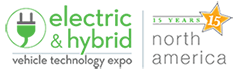 Electric &amp; Hybrid Vehicle Technology Expo 15 Years Logo